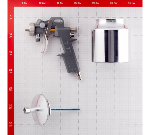 Краскопульт пневматический Pegas Pneumatic 1/4 0,7 л (2705) Краскопульт пневматический Pegas Pneumatic 1/4 0,7 л (2705)