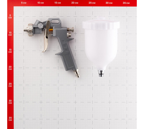Краскопульт пневматический Pegas Pneumatic 1/4 0,6 л (2709)