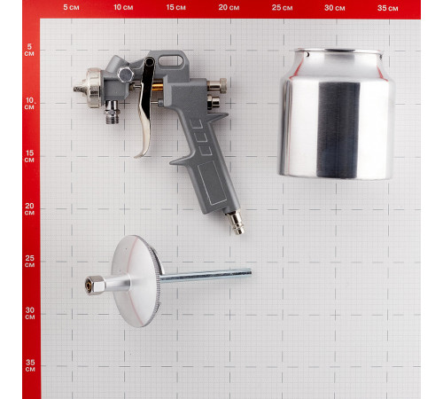 Краскопульт пневматический Pegas Pneumatic 1/4 0,7 л (2706)