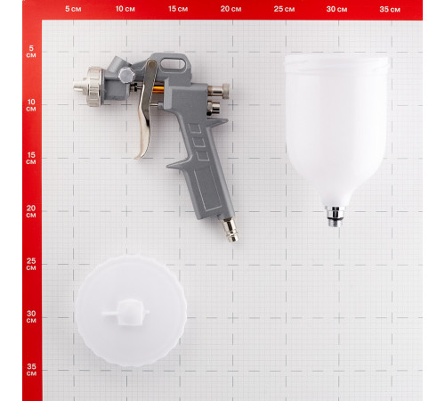 Краскопульт пневматический Pegas Pneumatic 1/4 0,6 л (2707) Краскопульт пневматический Pegas Pneumatic 1/4 0,6 л (2707)
