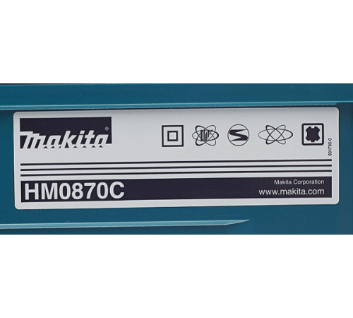 Отбойный молоток электрический Makita HM0870C 1100 Вт 11,4 Дж SDS-max