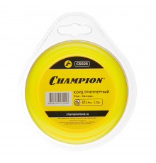 Леска для триммера Champion Star звезда 2,4 мм х 12 м желтая (C5025)