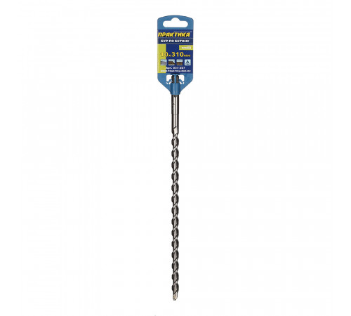 Бур SDS-plus Практика 10х250х310 мм (037-367) Бур SDS-plus Практика 10х250х310 мм (037-367)