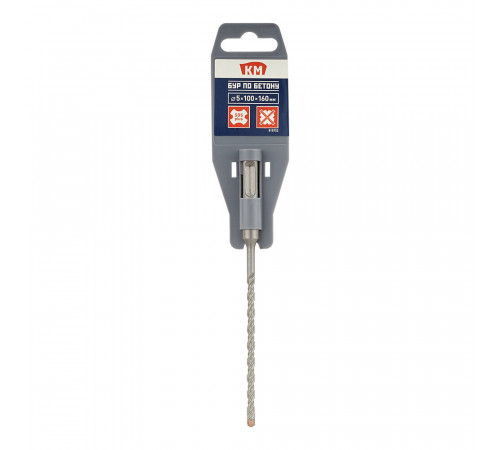 Бур SDS-plus КМ 5х100х160 мм (815722)