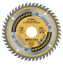 Диск пильный по дереву Diamond Industrial WoodMaker 125х22,23х2 мм 48 зубьев (DIDD125Z48)