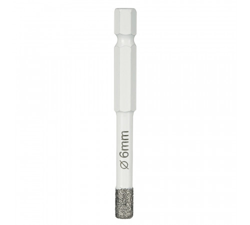 Коронка алмазная Diamond Industrial (DIDKVP06S10) по керамограниту d6 мм Коронка алмазная Diamond Industrial (DIDKVP06S10) по керамограниту d6 мм