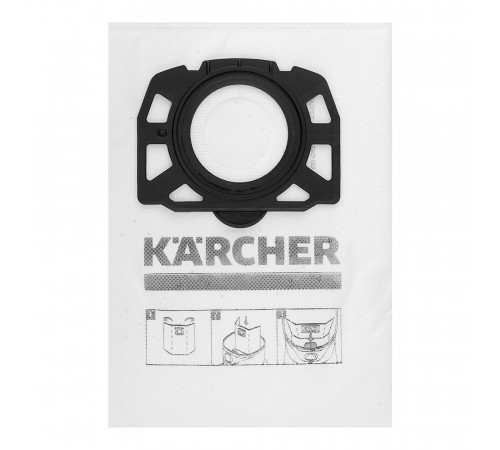 Мешок для пылесоса Karcher (2.863-006.0) 30 л к моделям WD 4/5/6 флис (4 шт.) Мешок для пылесоса Karcher (2.863-006.0) 30 л к моделям WD 4/5/6 флис (4 шт.)