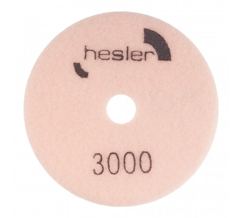 Круг алмазный шлифовальный по камню Hesler гибкий d100 мм P3000 для мокрого шлифования (1 шт.) Круг алмазный шлифовальный по камню Hesler гибкий d100 мм P3000 для мокрого шлифования (1 шт.)