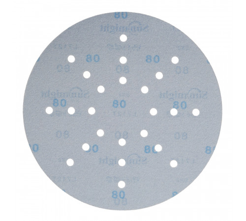Диск шлифовальный Sunmight Ceramic d225 мм P80 на липучку пленочная основа (3 шт.) (78006R3)