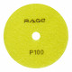 Круг алмазный шлифовальный по камню Rage by Vira гибкий d100 мм P100 для сухого шлифования