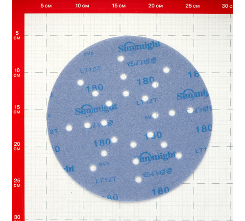Диск шлифовальный Sunmight Ceramic d225 мм P180 на липучку пленочная основа (3 шт.) (78010R3) Диск шлифовальный Sunmight Ceramic d225 мм P180 на липучку пленочная основа (3 шт.) (78010R3)