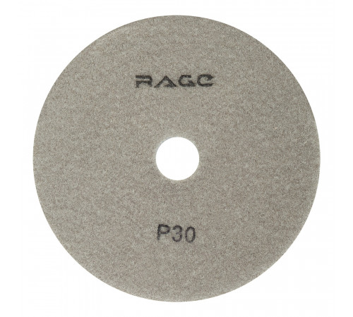 Круг алмазный шлифовальный по камню Rage by Vira гибкий d125 мм P30 для мокрого шлифования Круг алмазный шлифовальный по камню Rage by Vira гибкий d125 мм P30 для мокрого шлифования