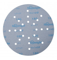 Диск шлифовальный Sunmight Ceramic d225 мм P180 на липучку пленочная основа (3 шт.) (78010R3)