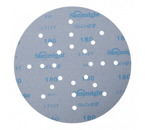Диск шлифовальный Sunmight Ceramic d225 мм P180 на липучку пленочная основа (3 шт.) (78010R3) Диск шлифовальный Sunmight Ceramic d225 мм P180 на липучку пленочная основа (3 шт.) (78010R3)