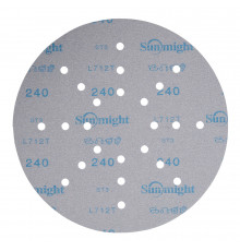 Диск шлифовальный Sunmight Ceramic d225 мм P240 на липучку пленочная основа (3 шт.) (78012R3)