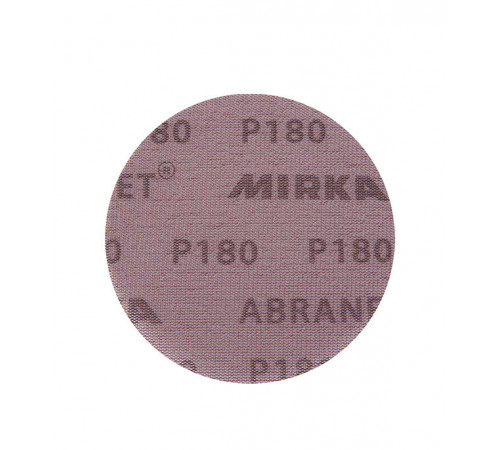 Диск шлифовальный Mirka Abranet d150 мм P180 на липучку сетчатая основа (5 шт.) Диск шлифовальный Mirka Abranet d150 мм P180 на липучку сетчатая основа (5 шт.)