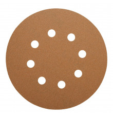 Диск шлифовальный Sunmight Gold d125 мм P100 на липучку бумажная основа (5 шт.)