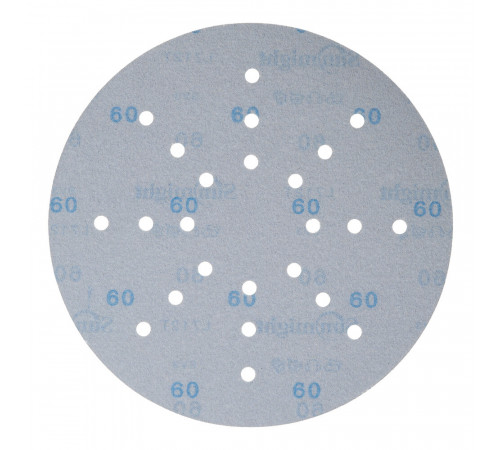 Диск шлифовальный Sunmight Ceramic d225 мм P60 на липучку пленочная основа (3 шт.) (78005R3)