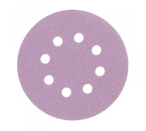 Диск шлифовальный КМ Purple d125 мм P80 на липучку бумажная основа (5 шт.) Диск шлифовальный КМ Purple d125 мм P80 на липучку бумажная основа (5 шт.)