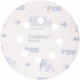 Диск шлифовальный Mirka Antistatic d125 мм P100 на липучку бумажная основа (5 шт.)