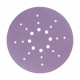 Диск шлифовальный КМ Purple d225 мм Р180 на липучку бумажная основа (5 шт.)