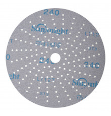 Диск шлифовальный Sunmight Ceramic d150 мм P240 на липучку пленочная основа (5 шт.)