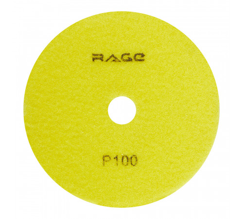 Круг алмазный шлифовальный по камню Rage by Vira гибкий d125 мм P100 для мокрого шлифования Круг алмазный шлифовальный по камню Rage by Vira гибкий d125 мм P100 для мокрого шлифования