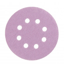 Диск шлифовальный КМ Purple d125 мм P60 на липучку бумажная основа (5 шт.)