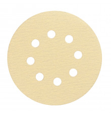 Диск шлифовальный КМ Gold d125 мм P120 на липучку бумажная основа (5 шт.)