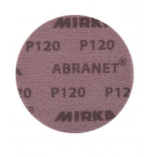 Диск шлифовальный Mirka Abranet d150 мм P120 на липучку сетчатая основа (5 шт.)