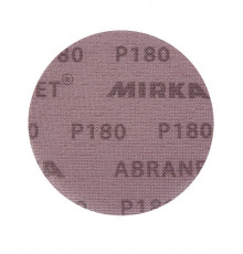 Диск шлифовальный Mirka Abranet d125 мм P180 на липучку сетчатая основа (5 шт.)