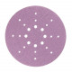 Диск шлифовальный КМ Purple d225 мм Р40 на липучку бумажная основа (5 шт.)