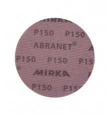 Диск шлифовальный Mirka Abranet d125 мм P150 на липучку сетчатая основа (5 шт.)