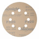 Диск шлифовальный Sunmight Gold d125 мм P320 на липучку бумажная основа (5 шт.)