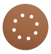 Диск шлифовальный Sunmight Gold d125 мм P120 на липучку бумажная основа (5 шт.)