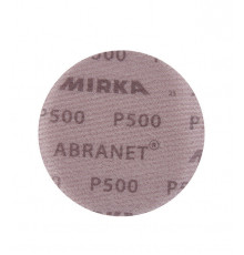 Диск шлифовальный Mirka Abranet d150 мм P500 на липучку сетчатая основа (5 шт.)