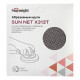 Диск шлифовальный Sunmight Sun Net d125 мм P100 на липучку сетчатая основа (5 шт.)