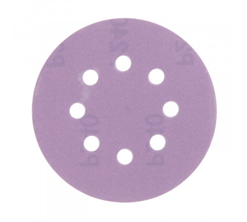 Диск шлифовальный КМ Purple d125 мм P240 на липучку бумажная основа (5 шт.) Диск шлифовальный КМ Purple d125 мм P240 на липучку бумажная основа (5 шт.)