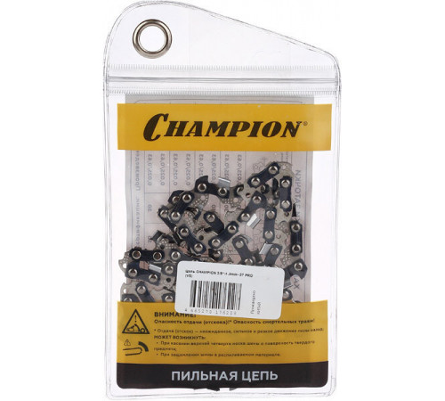 Цепь Champion 16' шаг 3/8' паз 1,3 мм 57 звеньев (A050-VS-57E) Цепь Champion 16' шаг 3/8' паз 1,3 мм 57 звеньев (A050-VS-57E)