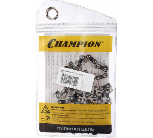 Цепь Champion 14' шаг 3/8' паз 1,3 мм 50 звеньев (A050-VS-50E)