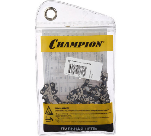 Цепь Champion 16' шаг 3/8' паз 1,3 мм 55 звеньев (A050-VS-55E) Цепь Champion 16' шаг 3/8' паз 1,3 мм 55 звеньев (A050-VS-55E)