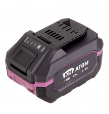 Аккумулятор КМ АТОМ 18 В 6Ач Li-Ion (BLI-18/6.0)
