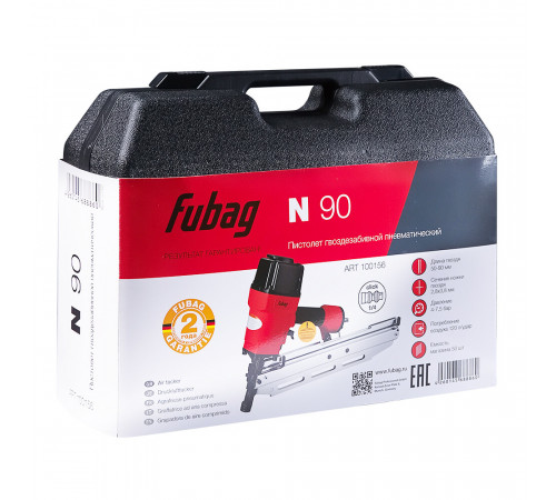 Гвоздезабивной пистолет пневматический Fubag N90 (100156/8641850) Гвоздезабивной пистолет пневматический Fubag N90 (100156/8641850)