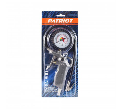 Пистолет пневматический Patriot GN 60D быстросъемный для накачки шин (830901020) Пистолет пневматический Patriot GN 60D быстросъемный для накачки шин (830901020)