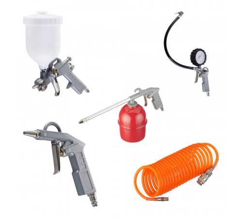 Набор пневмоинструмента Pegas Pneumatic 1/4 5 предметов (2801) Набор пневмоинструмента Pegas Pneumatic 1/4 5 предметов (2801)