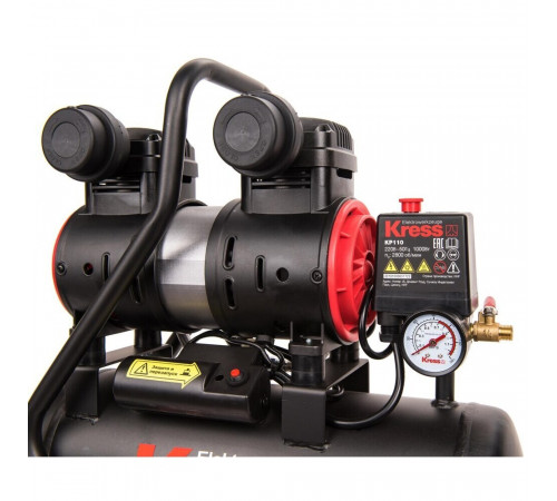 Компрессор безмасляный Kress KP110 8 л 1 кВт (KP110) Компрессор безмасляный Kress KP110 8 л 1 кВт (KP110)
