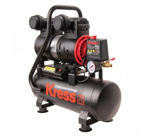 Компрессор безмасляный Kress KP110 8 л 1 кВт (KP110) Компрессор безмасляный Kress KP110 8 л 1 кВт (KP110)