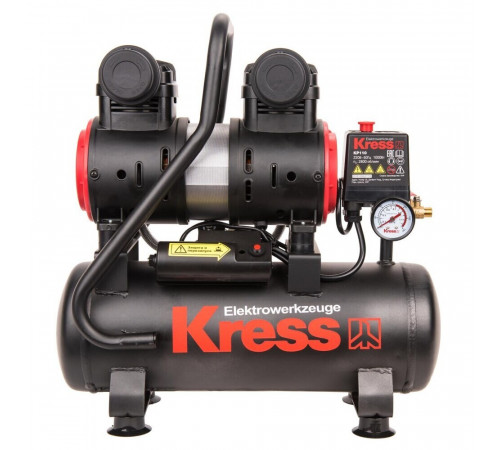 Компрессор безмасляный Kress KP110 8 л 1 кВт (KP110) Компрессор безмасляный Kress KP110 8 л 1 кВт (KP110)
