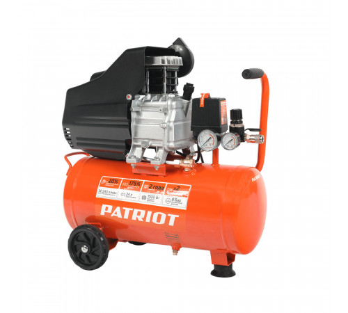 Компрессор масляный Patriot (525306365) EURO 24-240 24 л 1,5 кВт