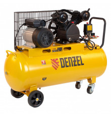 Компрессор масляный Denzel (58110) BCV2200/100 100 л 2,3 кВт